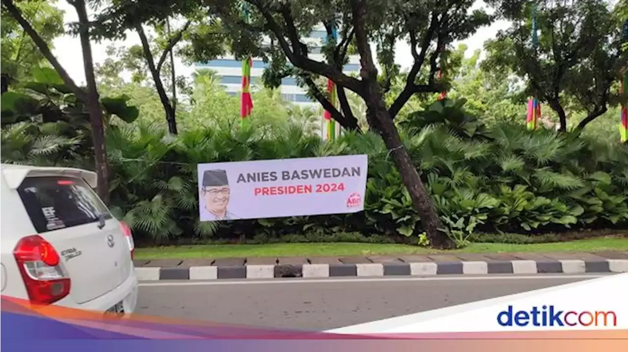 Serba Serbi Perpisahan Anies Ada Spanduk Anies Baswedan Presiden