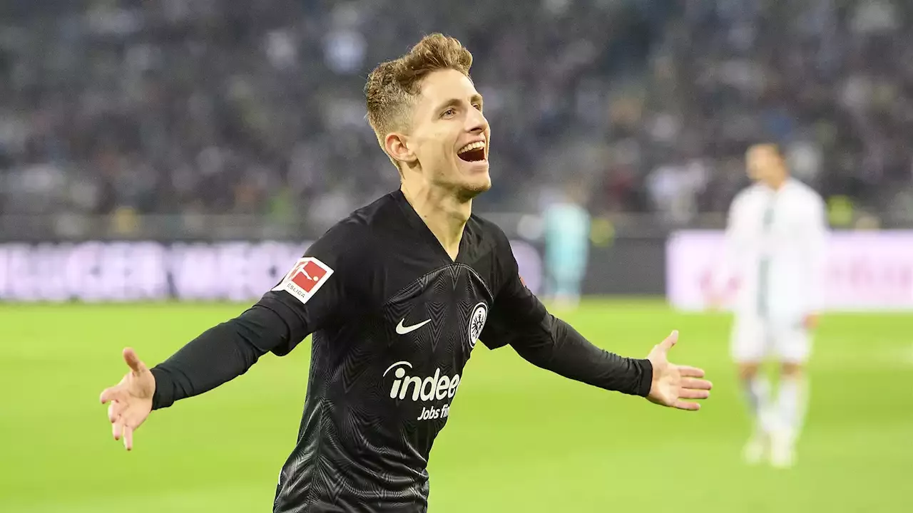 Eintracht Frankfurt Jesper Lindstr M Bei Borussia Dortmund Auf Dem