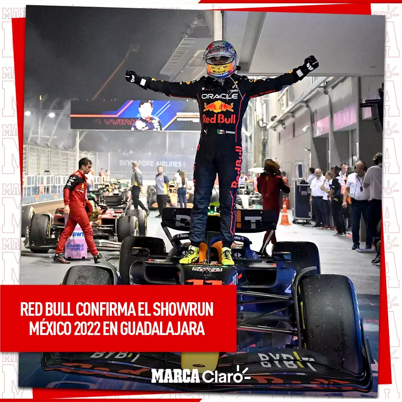 Checo P Rez Red Bull Confirma El Showrun M Xico En Guadalajara