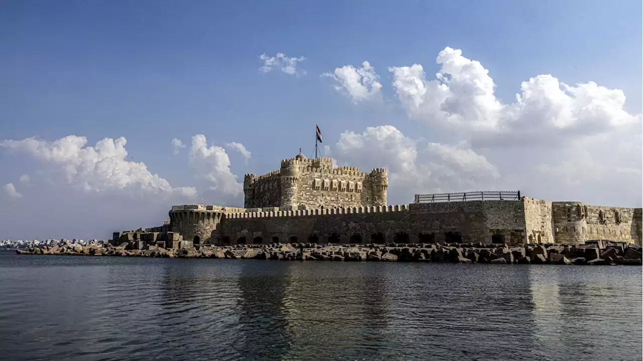 Egypte Avec La Mont E Du Niveau De La Mer La Ville D Alexandrie