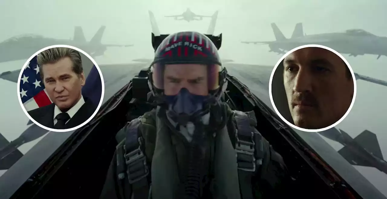 New Top Gun Maverick Trailer Teases Goose S Son Iceman S Return