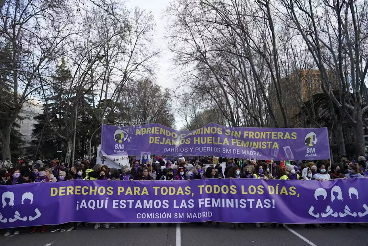 Las Manifestaciones Del 8M Recorren Decenas De Ciudades Para Clamar