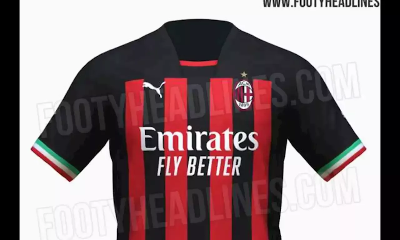 Milan Svelata La Nuova Prima Maglia 2022 23 9 Strisce Rossonere