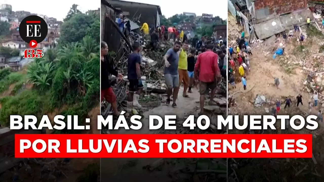 Lluvias En El Nordeste De Brasil Dejan Decenas De Muertos Y