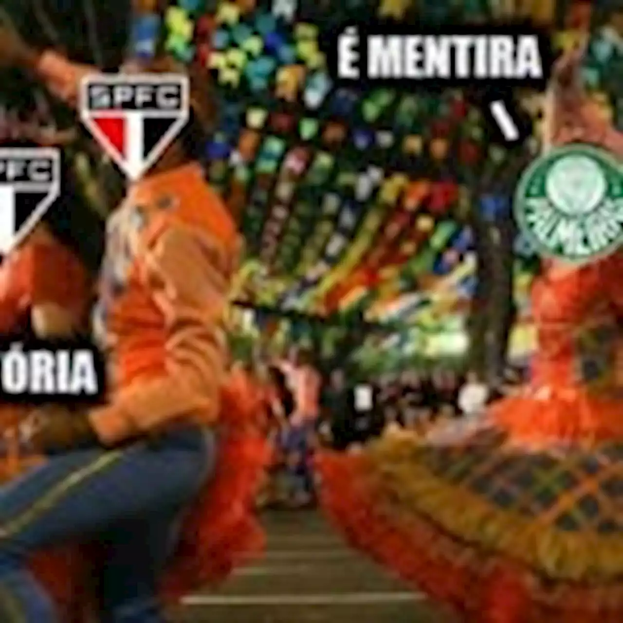 Memes S O Paulo Alvo De Zoeiras Ap S Virada Do Palmeiras No Choque