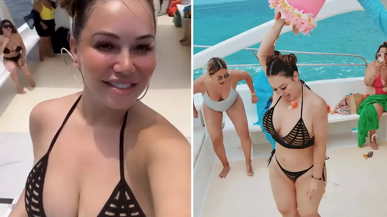 Chiquis lució un despampanante bikini para festejar su cumpleaños en un