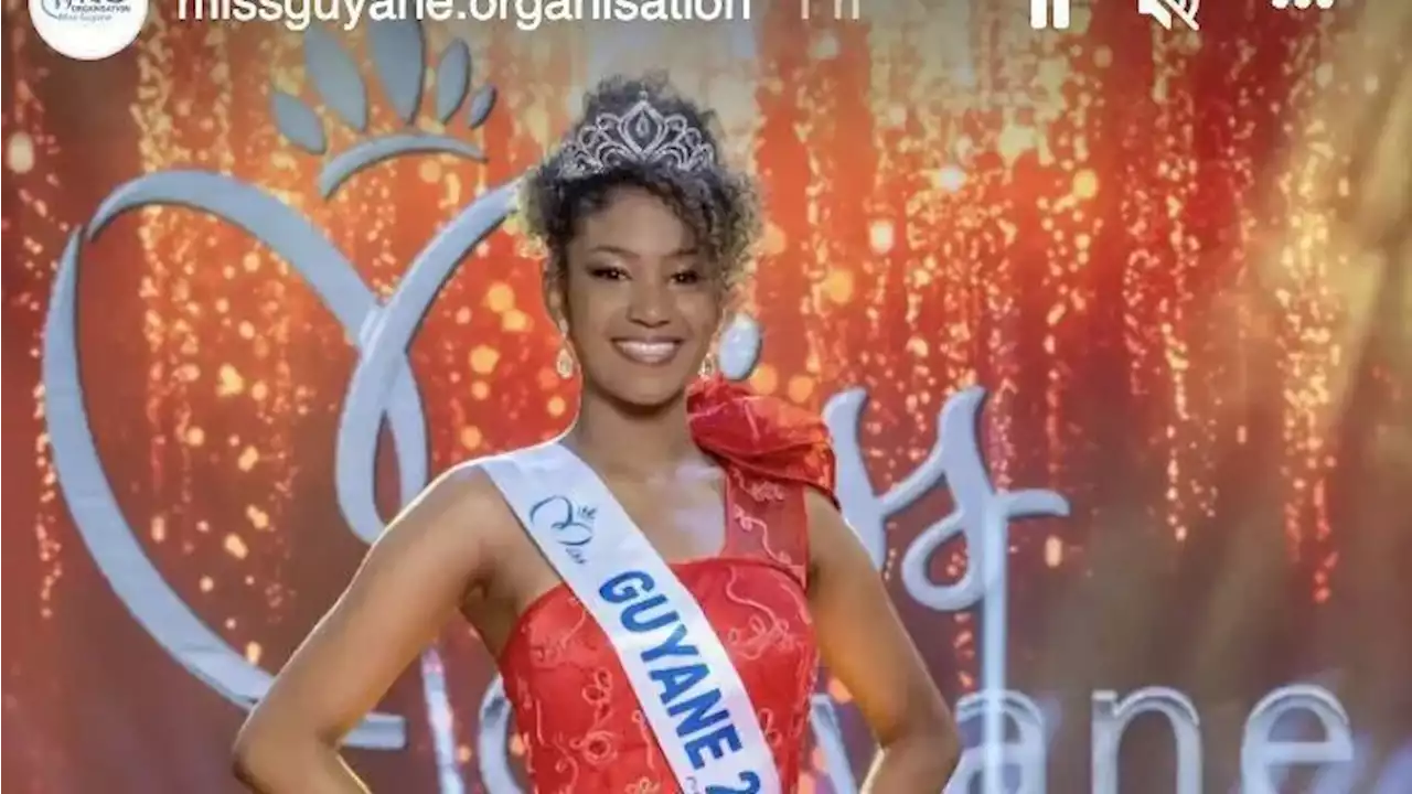 Miss France 2023 qui est Shaïna Robin la sublime Miss Guyane