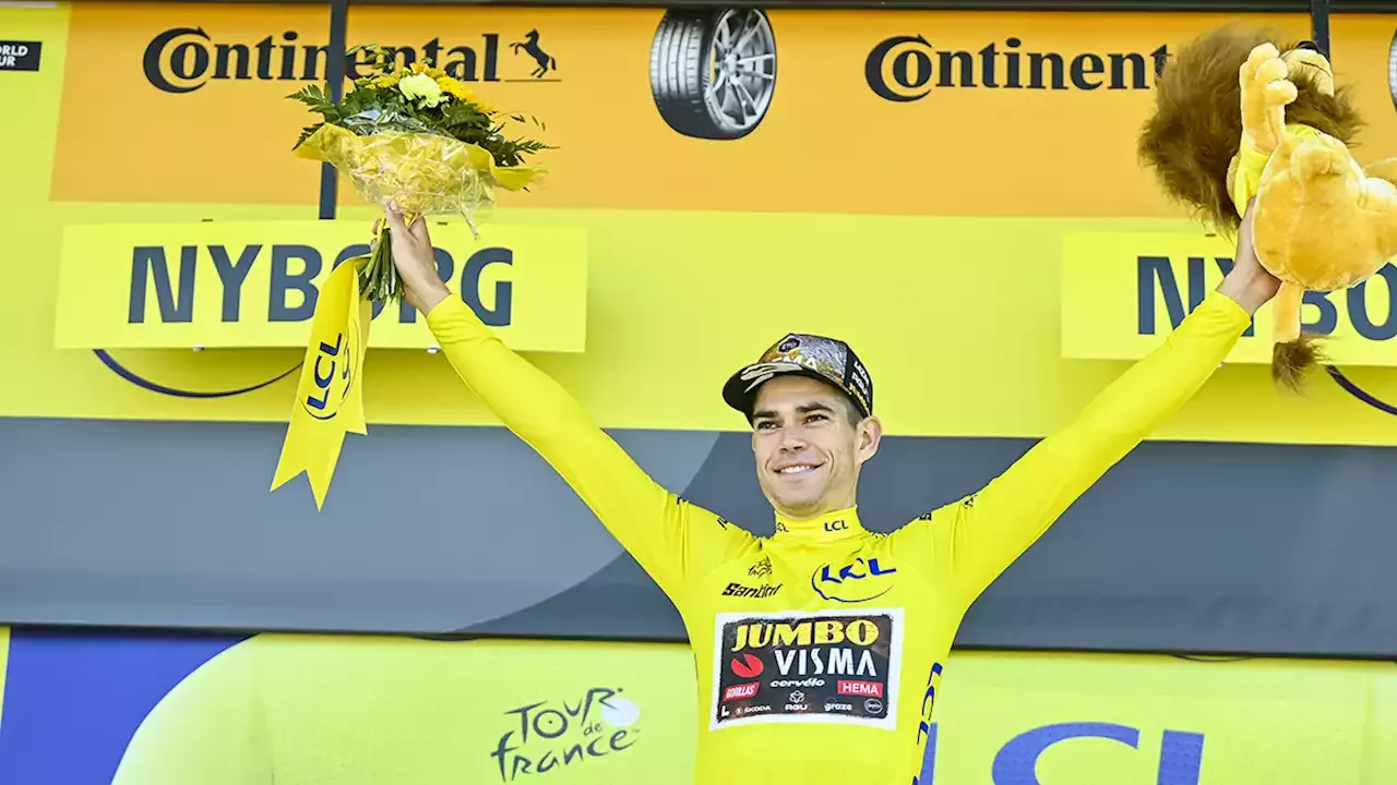 Wout Van Aert Devient Le Nouveau Maillot Jaune Du Tour De France Fabio