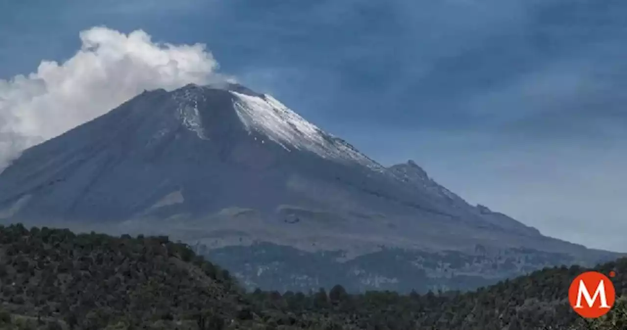 Volcán Popocatépetl actividad volcánica del 9 de julio del 2022 México