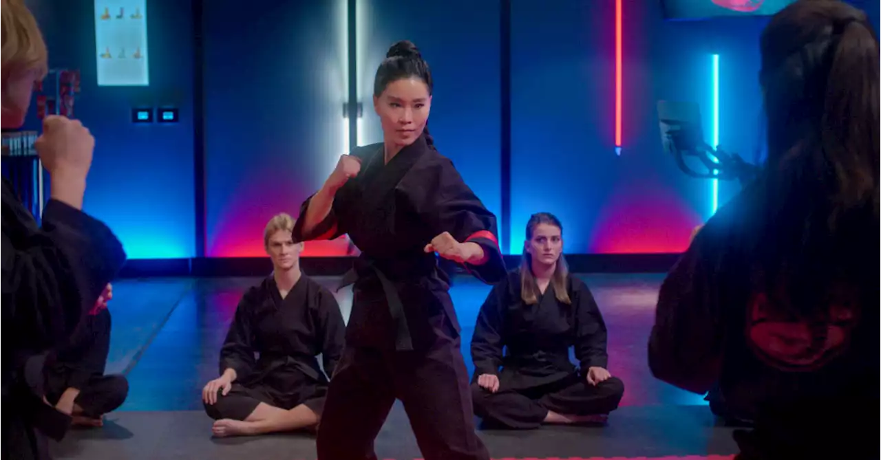 Cobra Kai Alicia Hannah Kim Discusses Silver S New Sensei Kim Da Eun