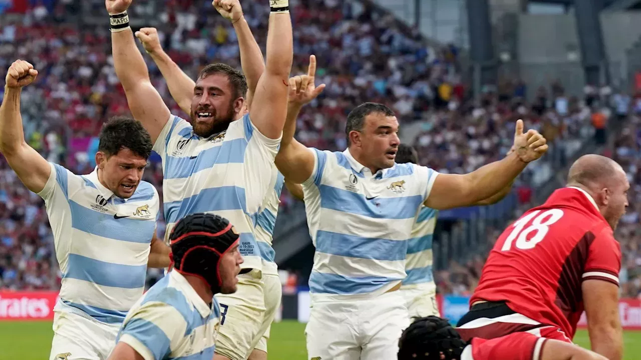 Rugby World Cup Quarter Finals Argentina Beat Wales In Marseille