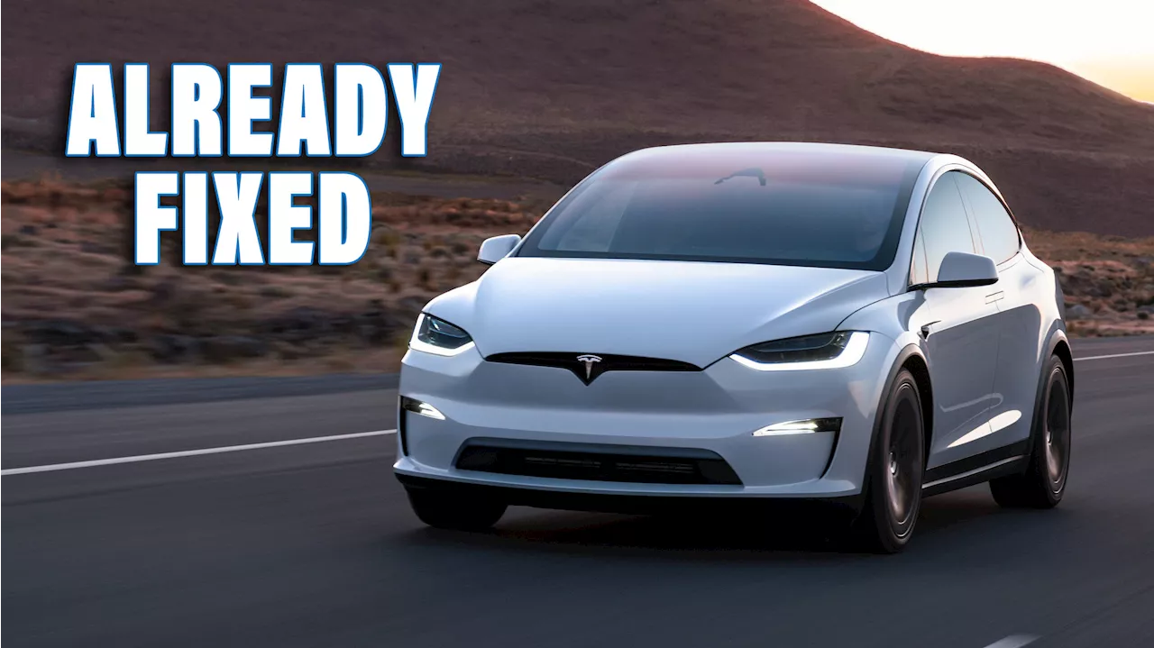 Tesla Model X Recalled For Faulty Brake Fluid Readings But Tesla Says