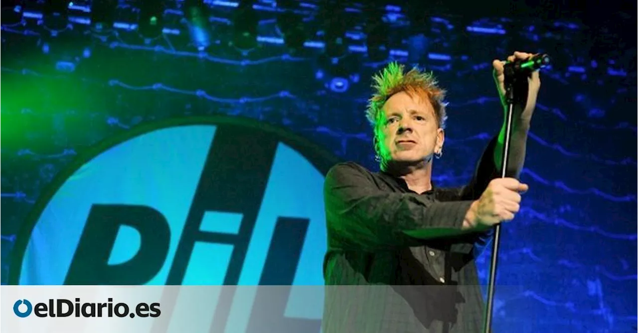 John Lydon Ex Sex Pistols Veo A La Monarqu A Como Par Sitos