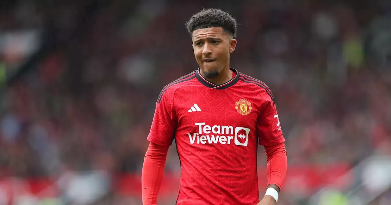 Sancho S Closest Friends At Man Utd Believe He Is In The Wrong In Ten