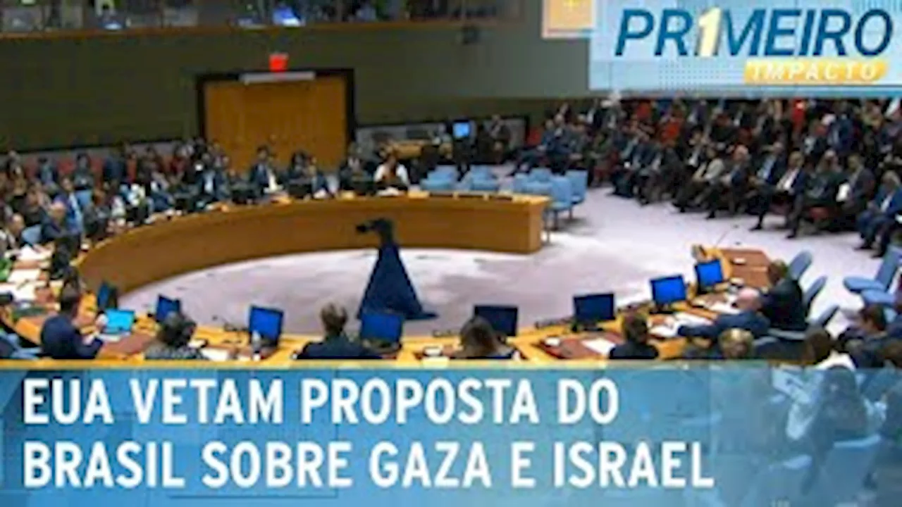 Eua Vetam Proposta Liderada Pelo Brasil De Resolu O Sobre Israel E