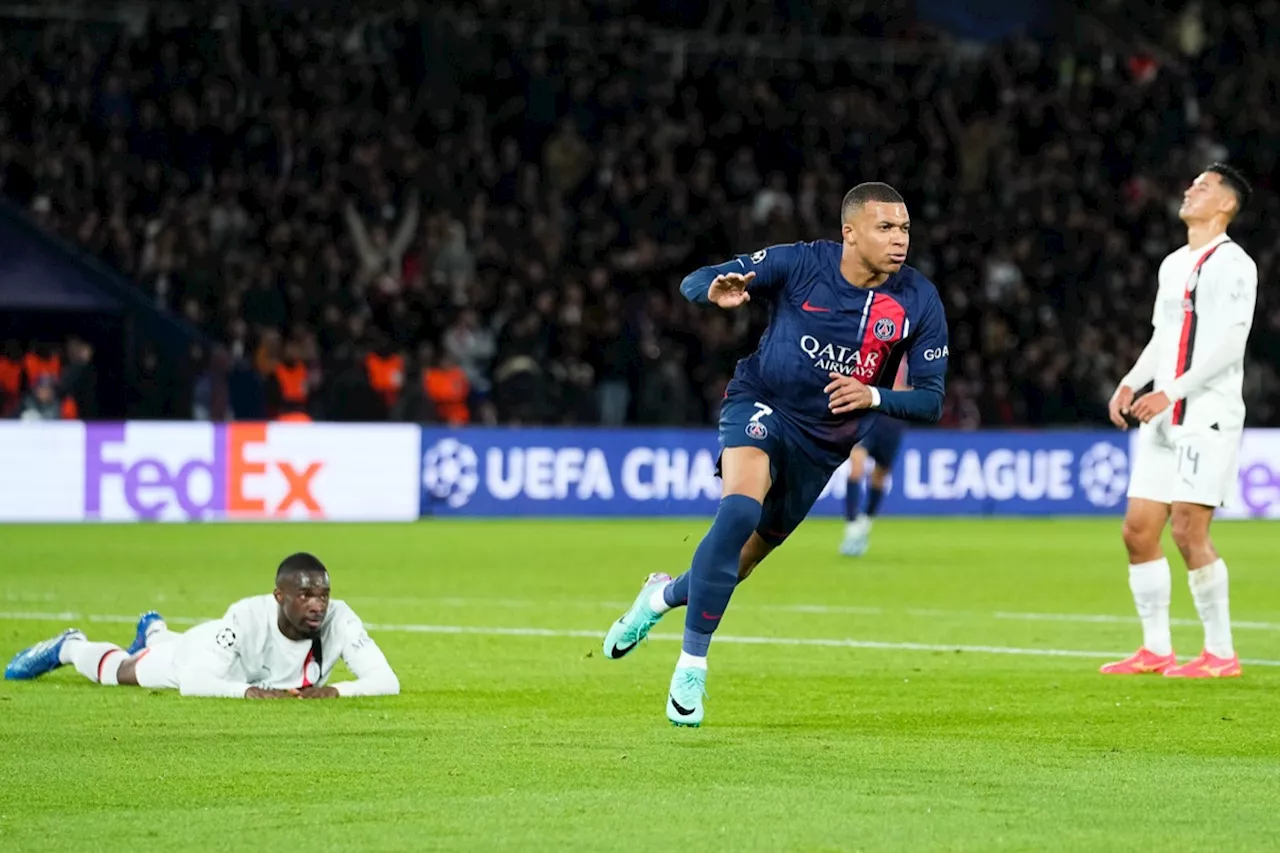 Psg Ac Milan Les Buts De Kylian Mbapp Et Randal Kolo Muani En Vid O