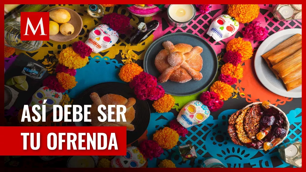 Fecha en la que debe estar puesta la ofrenda de Día de Muertos