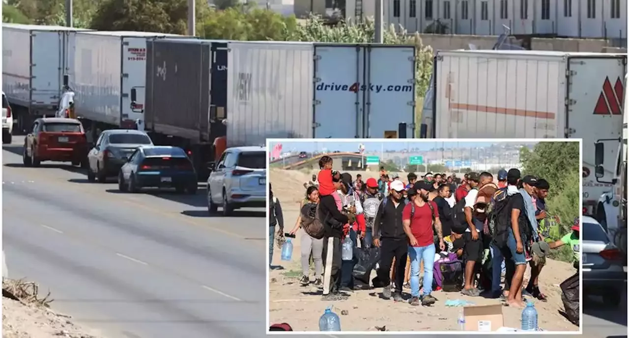 Cierre de puente Internacional de Ciudad Juárez por migrantes tiene en