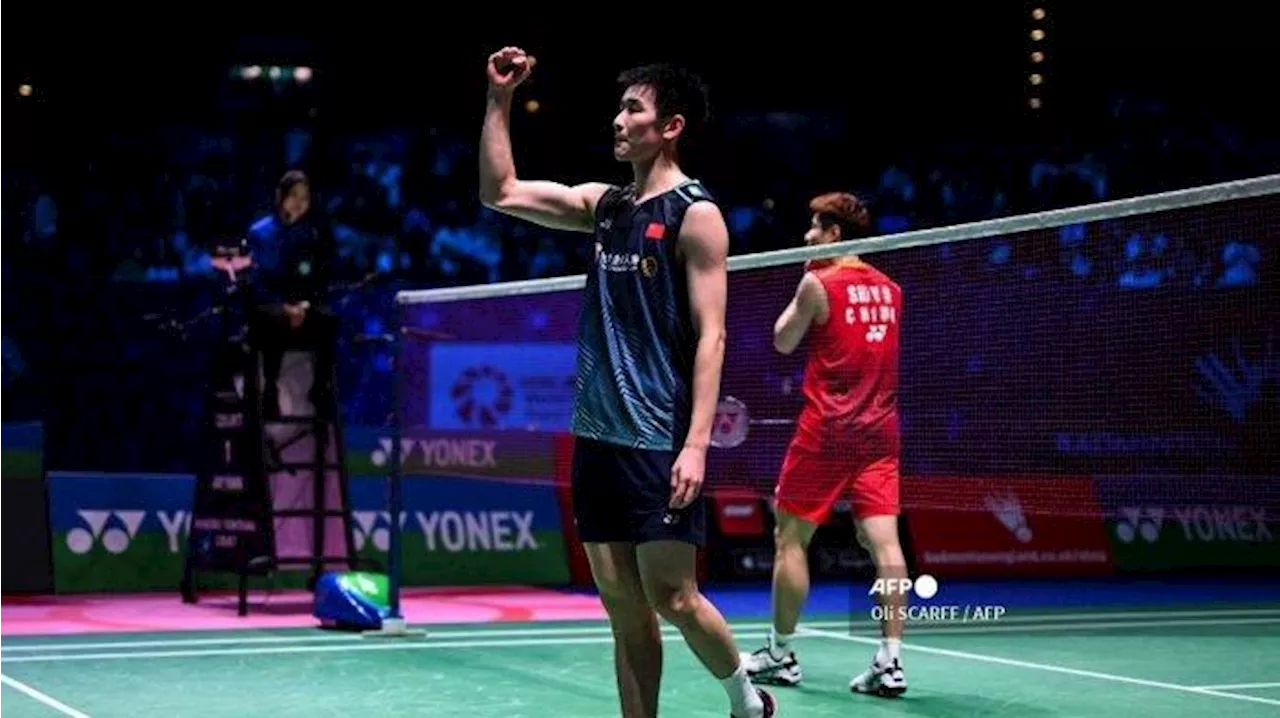 Hasil Final Badminton Asian Games Menangi Derbi Li Shi Feng Raih