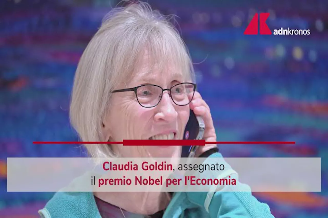 Nobel Economia A Claudia Goldin