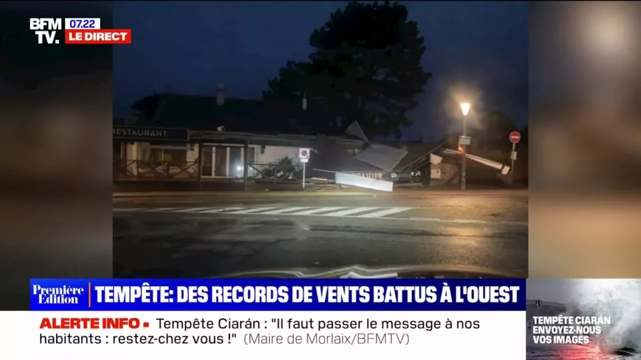 Temp Te Ciaran La Terrasse De Ce Restaurant Dans Le Morbihan S Est