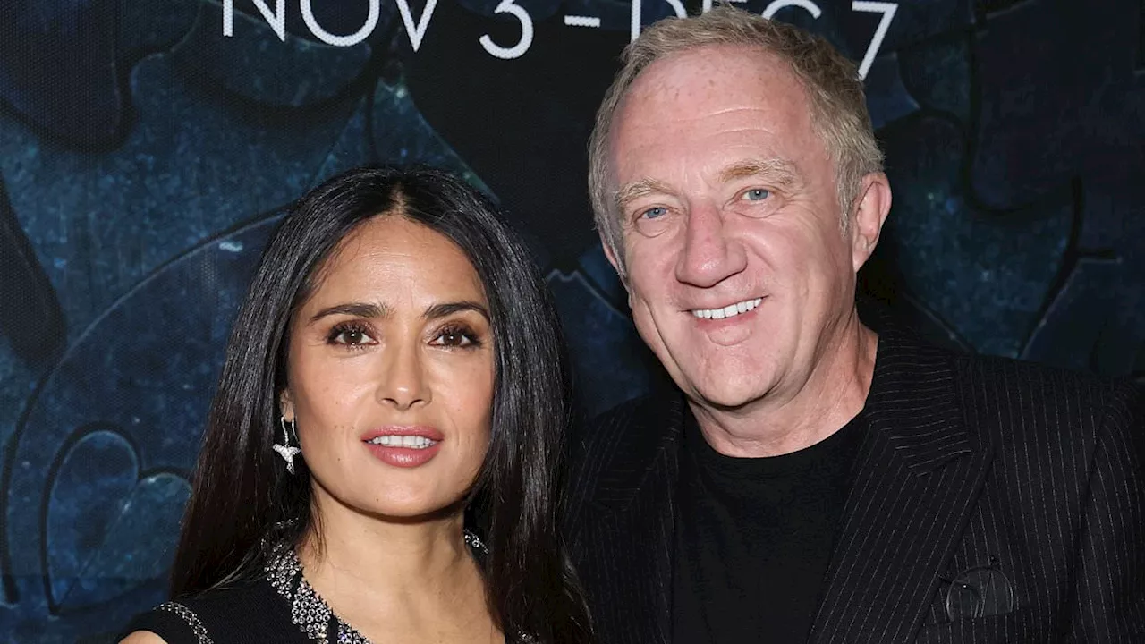 Salma Hayek And Billionaire Husband Francois Henri Pinault Make A