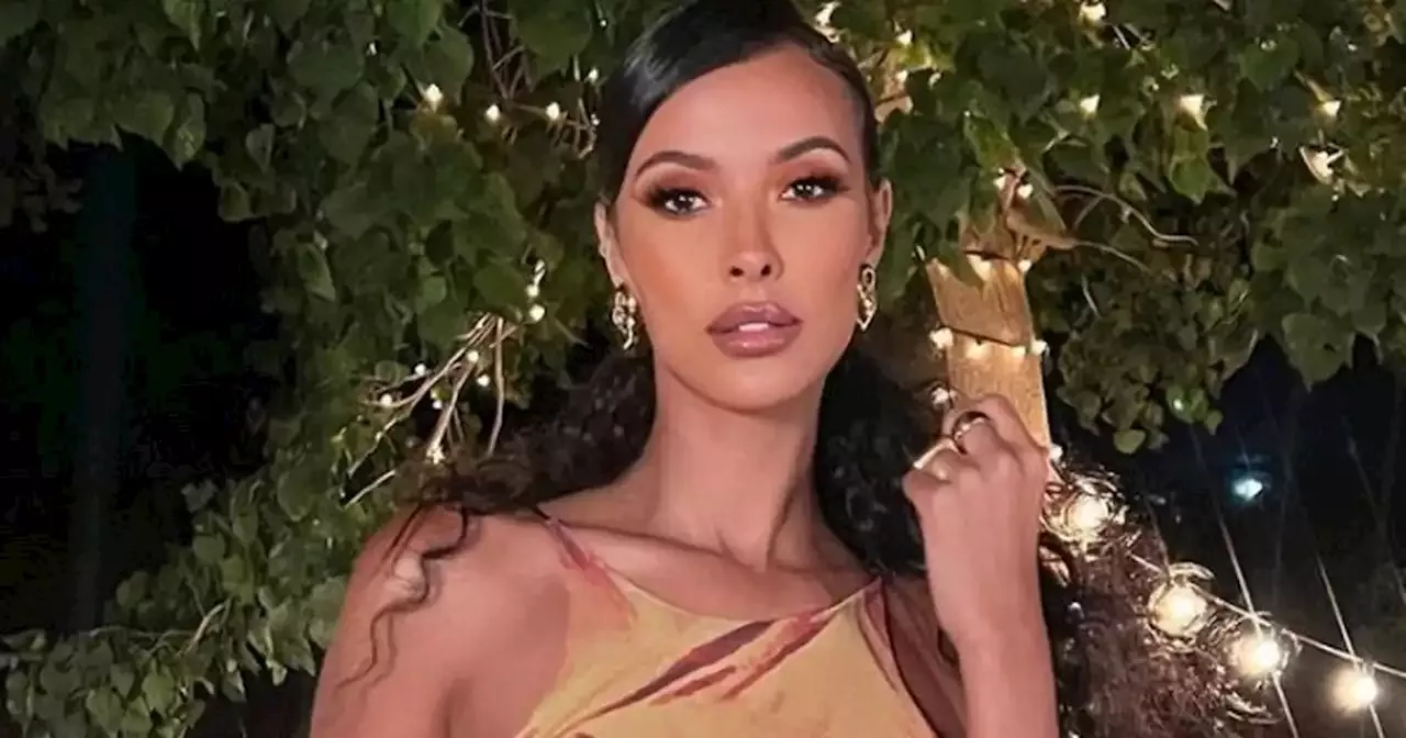 Maya Jama S Stunning Love Island Wardrobe Including Optical Illusion Dress