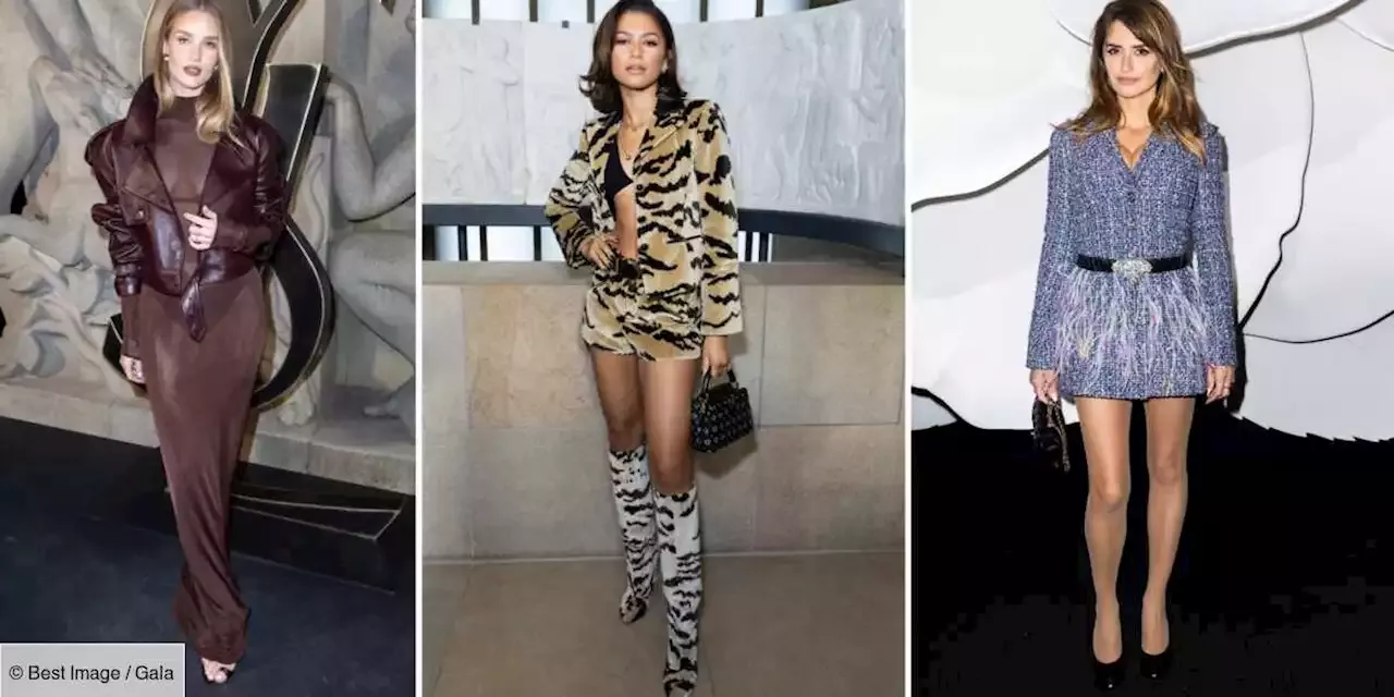 Les Plus Beaux Looks De Stars La Fashion Week Automne Hiver