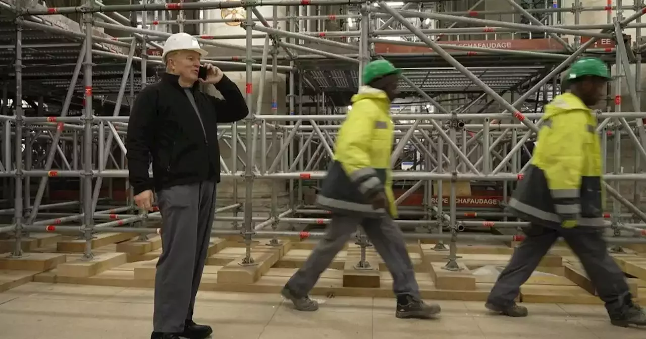 Remarkable Restoration Of Paris Cathedral Of Notre Dame Nears