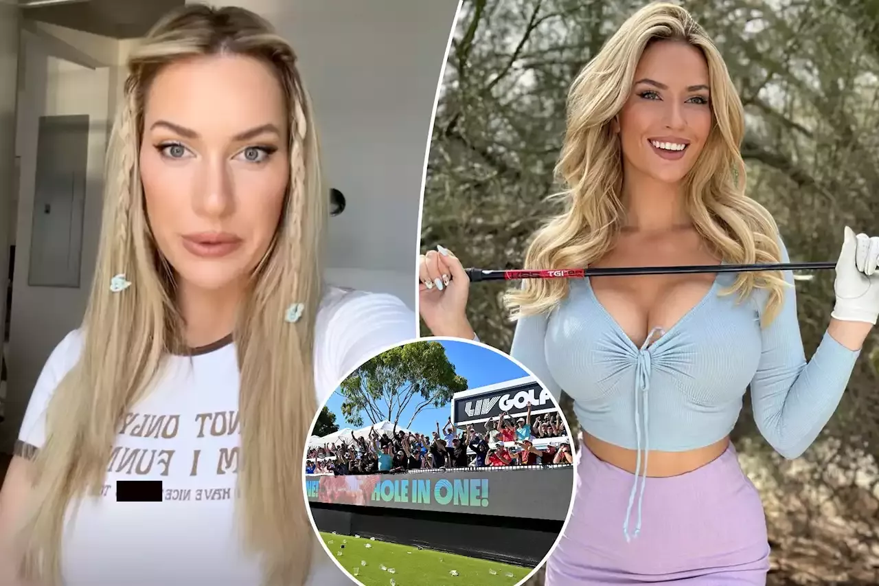 Paige Spiranac Causes Social Media Stir With Racy Shirt LIV Golf Praise In Deleted Tweet Head