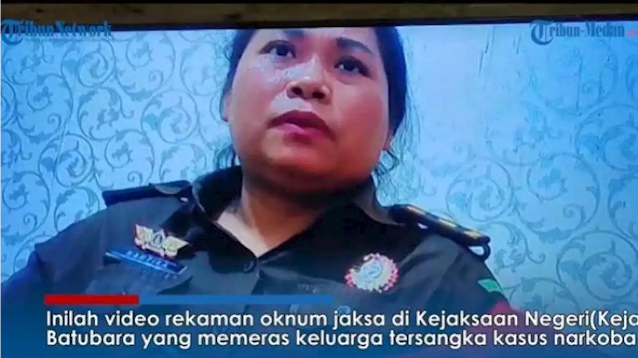 Viral Video Oknum Jaksa Kabupaten Batubara Peras Tersangka Narkoba Rp80