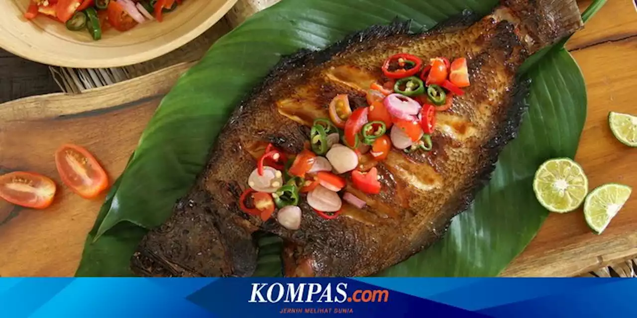 Resep Ikan Bakar Sambal Iris Cocok Untuk Lauk Nasi Hangat