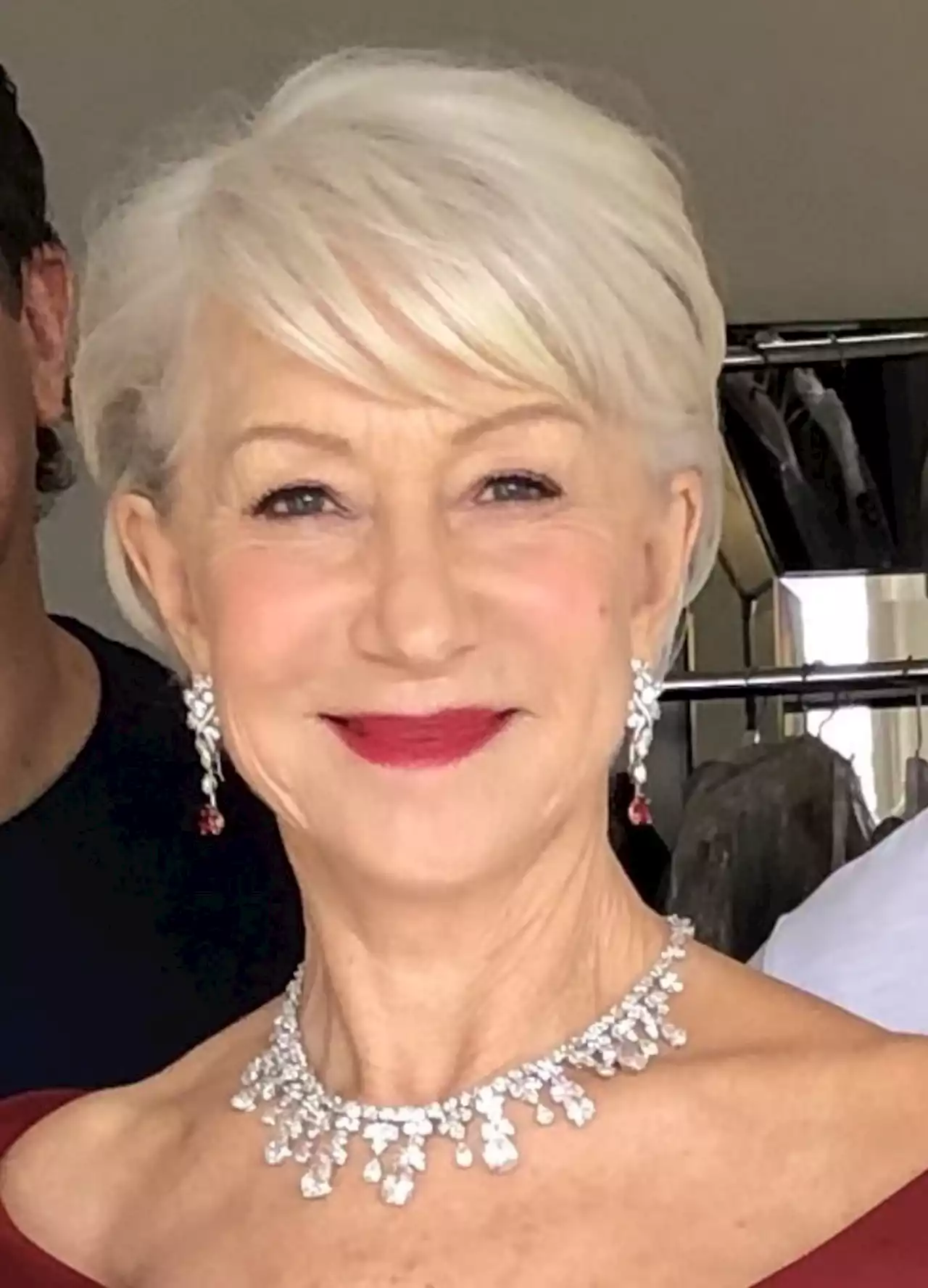 Helen Mirren Wows With Blue Hair As She Leads Stars At Cannes Film