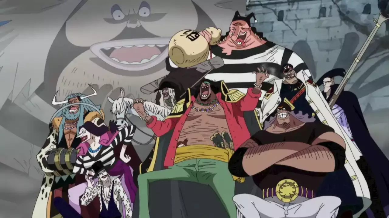 One Piece Blackbeard S 10 Titanic Captains Including Aokiji And