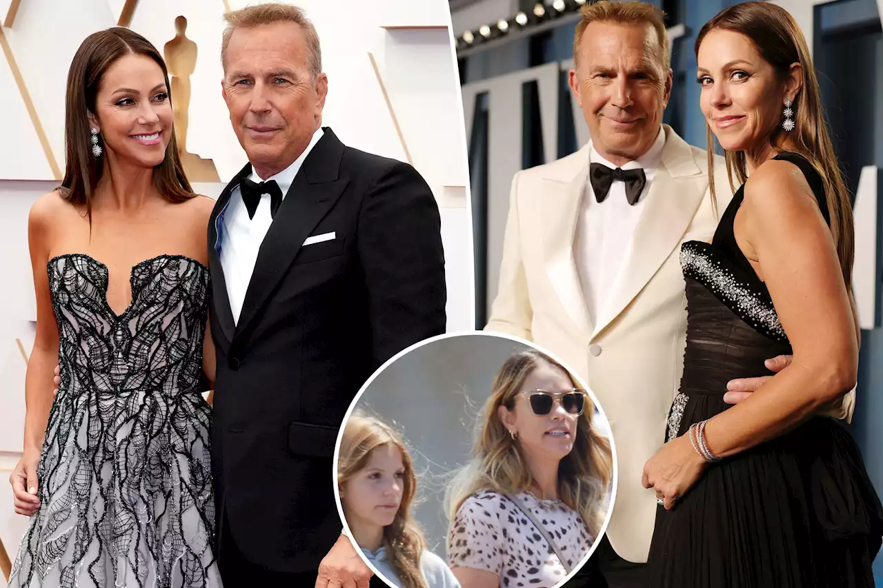 Kevin Costners Estranged Wife Steps Out With Daughter Grace Amid