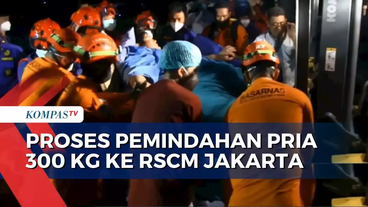 Proses Pemindahan Pria Obesitas Kg Dari Rsud Tangerang Ke Rscm