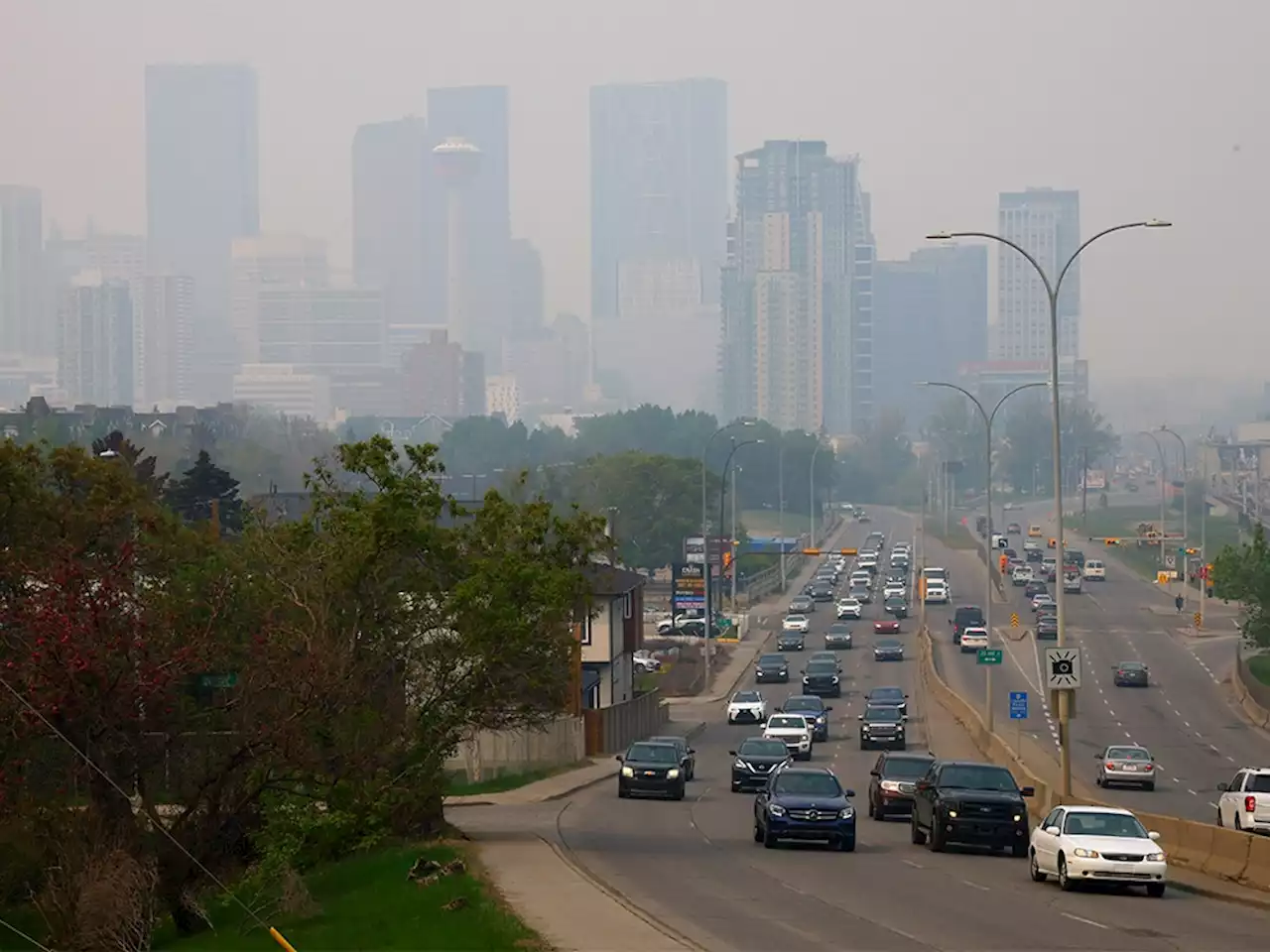 Calgary Under Air Quality Warning Once Again Due To Wildfire Smoke