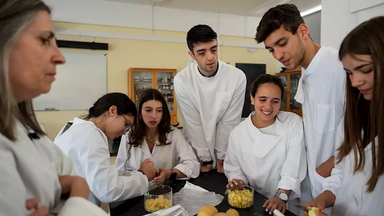 Na secundária que lidera o ranking da equidade os alunos aprendem a