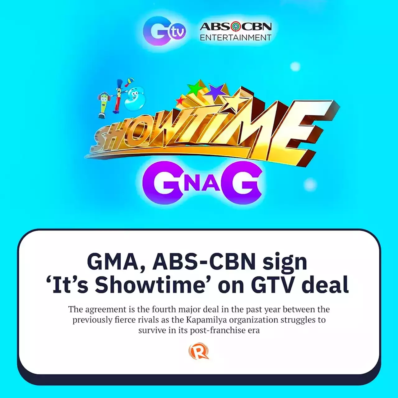 Gma Abs Cbn Sign It S Showtime On Gtv Deal