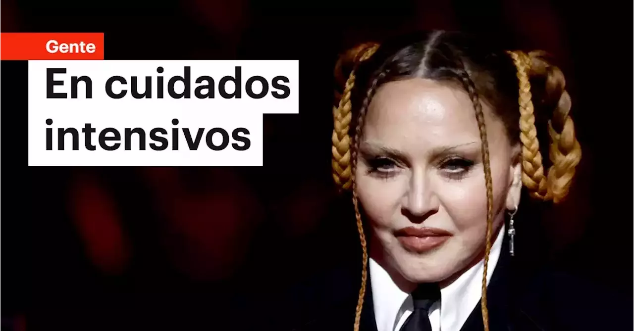 Urgente Madonna Fue Hospitalizada De Emergencia Y Est En Cuidados