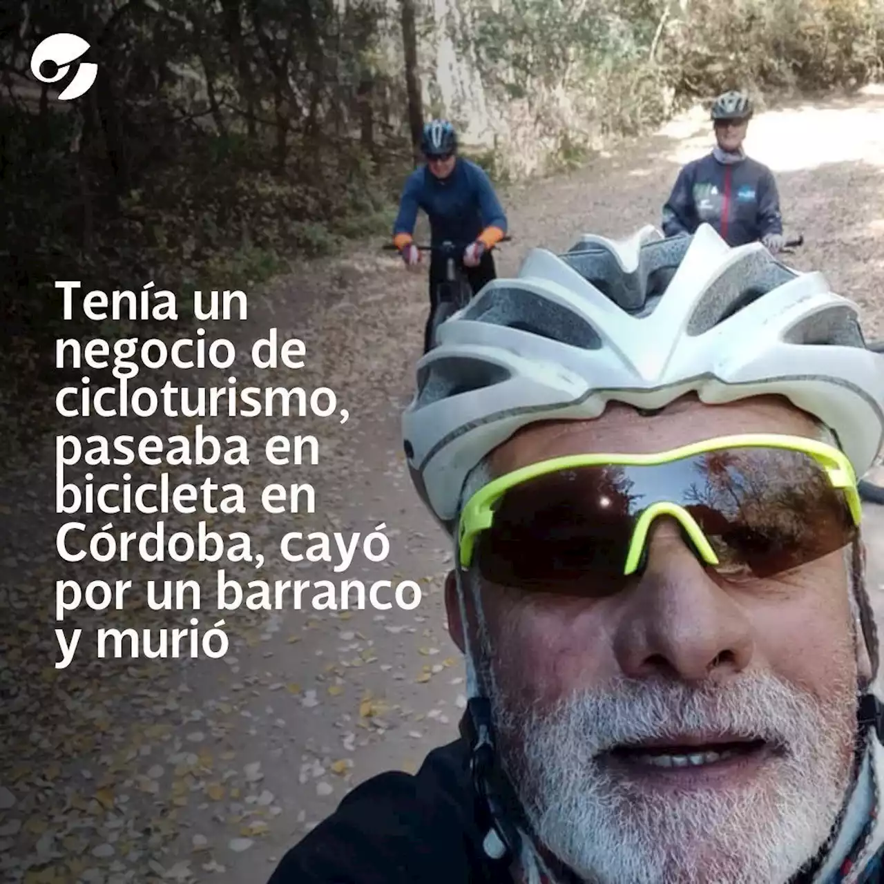 Tenía un negocio de cicloturismo paseaba en bicicleta en Córdoba cayó