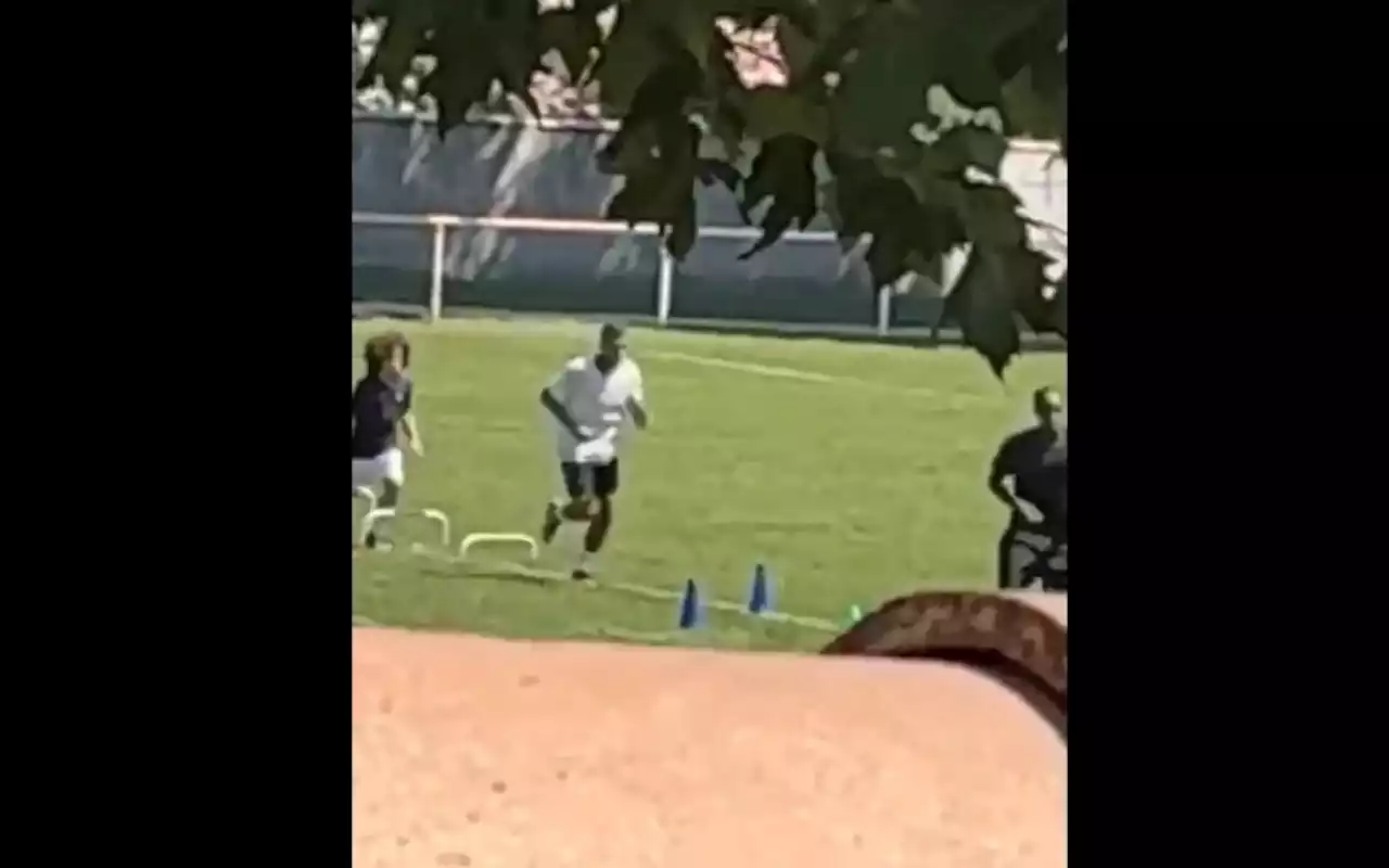 Vídeo Mbappé é visto treinando em estádio de pequena cidade da França