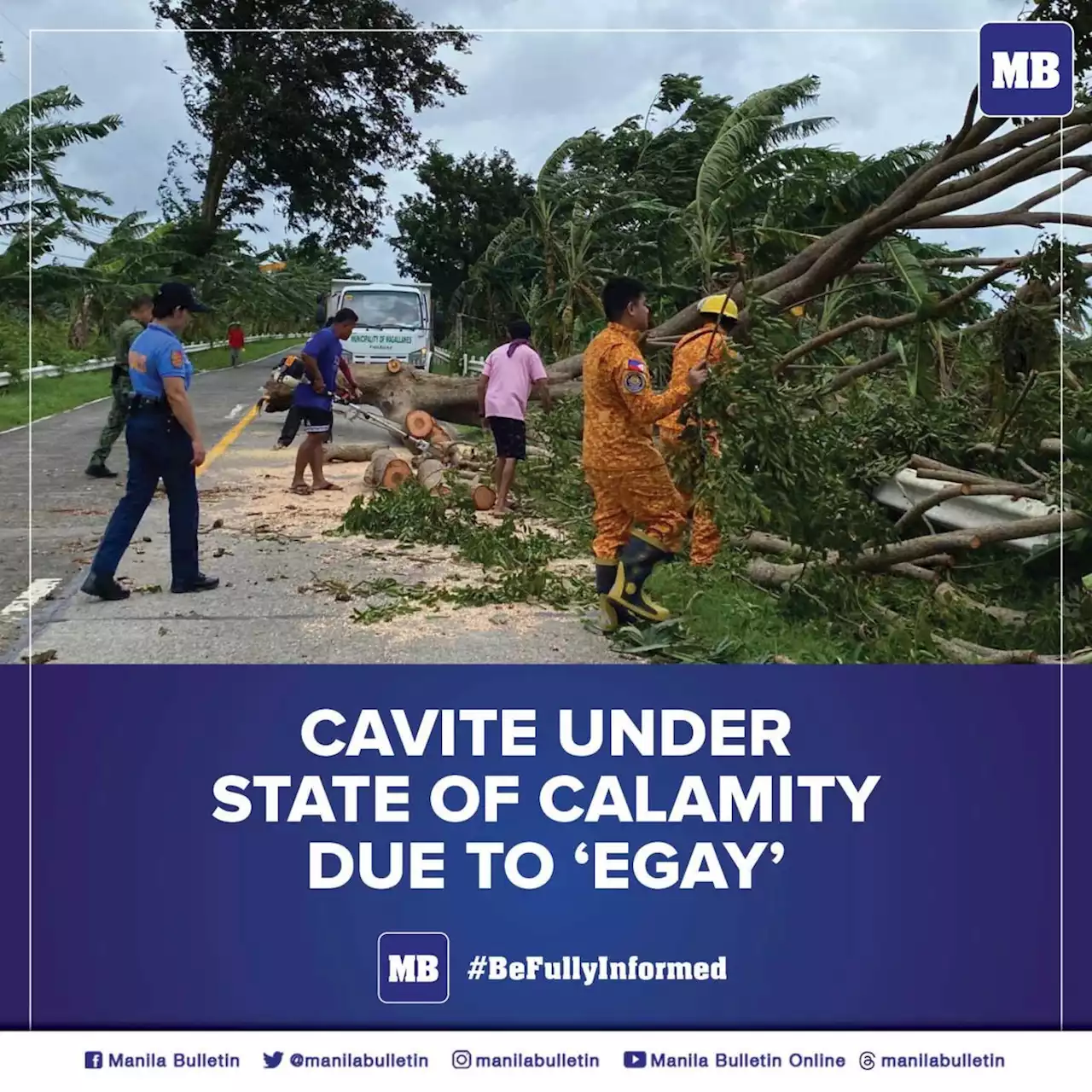 Cavite Under State Of Calamity Due To Egay Philippines Head Topics