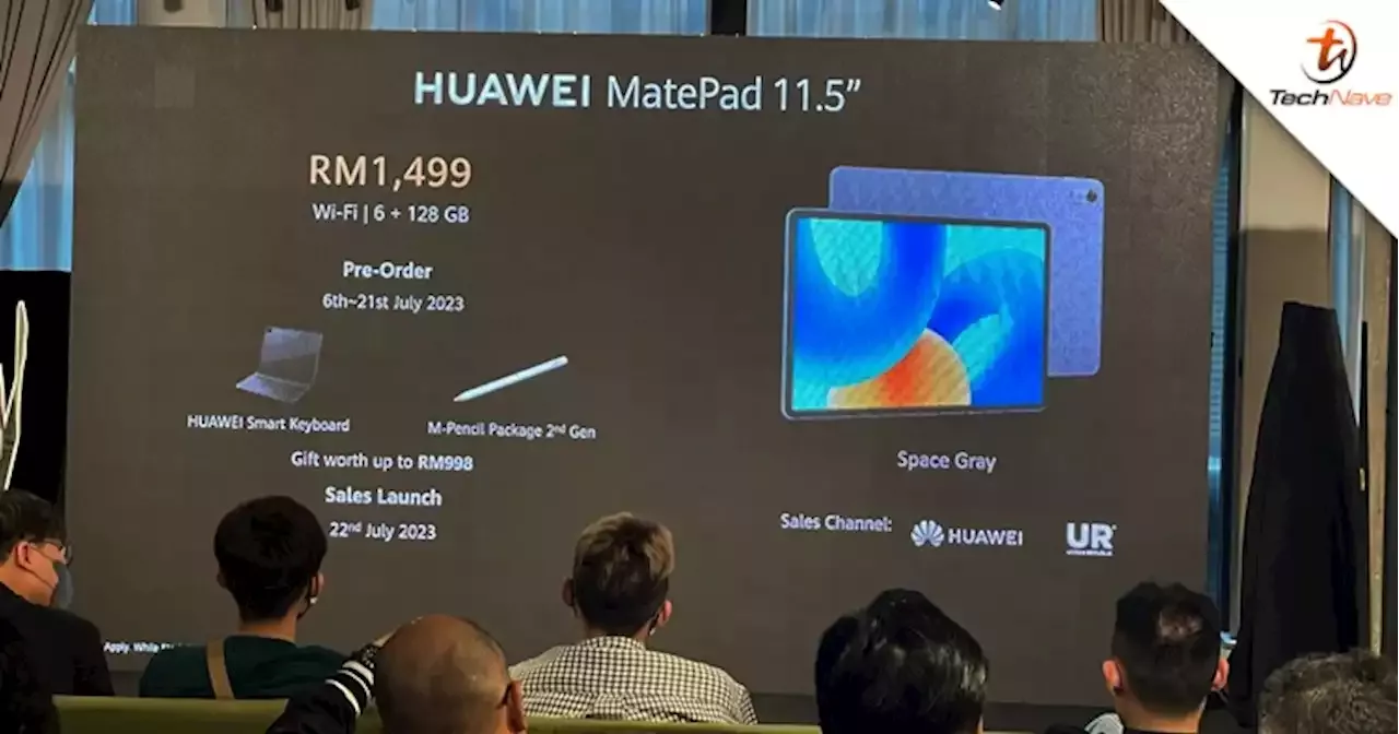 Huawei MatePad Air MatePad 11 5 Inch Malaysia Pre Order Starting