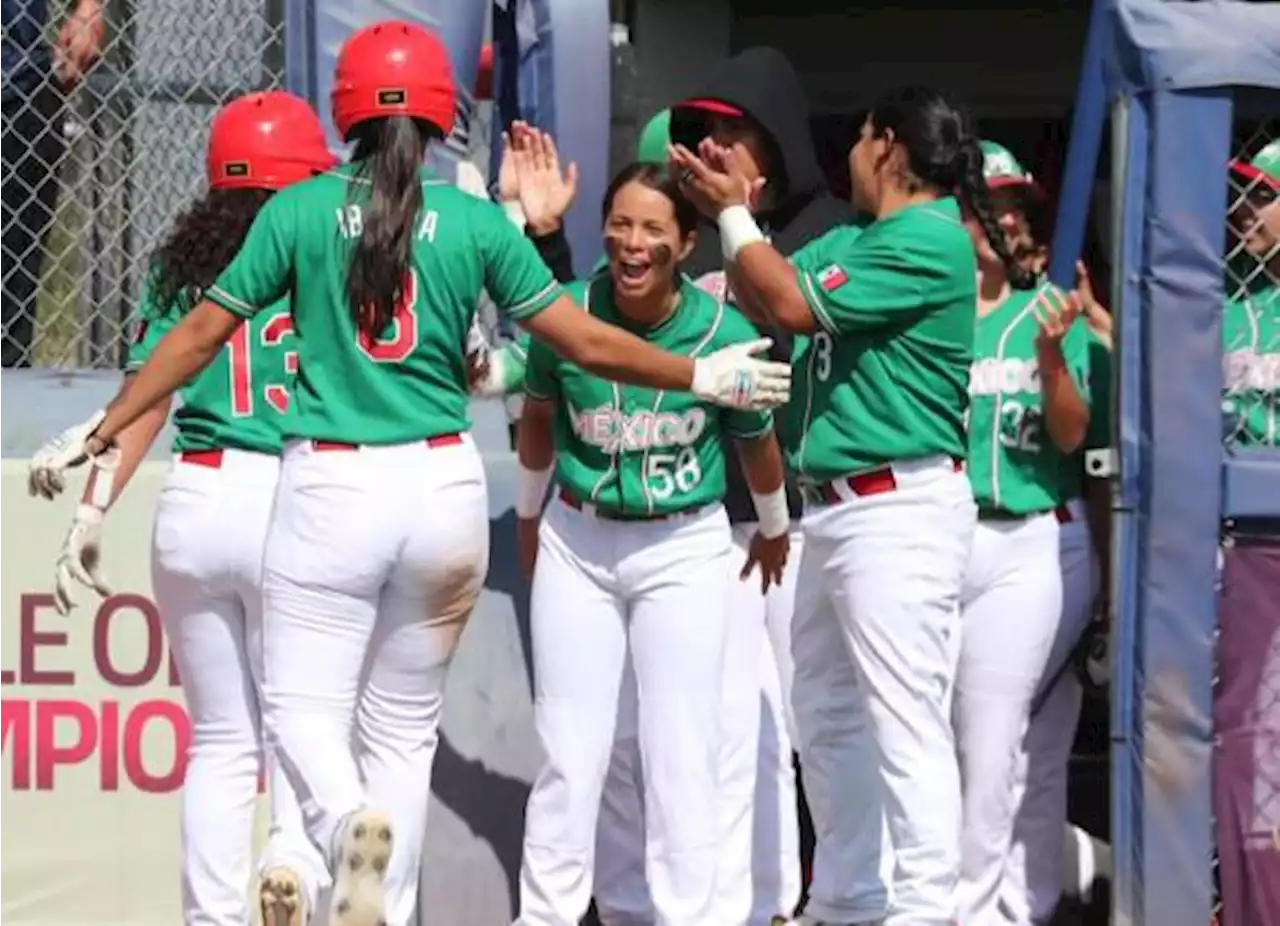 Mexicanas históricas La novena tricolor ganó su primer duelo en una