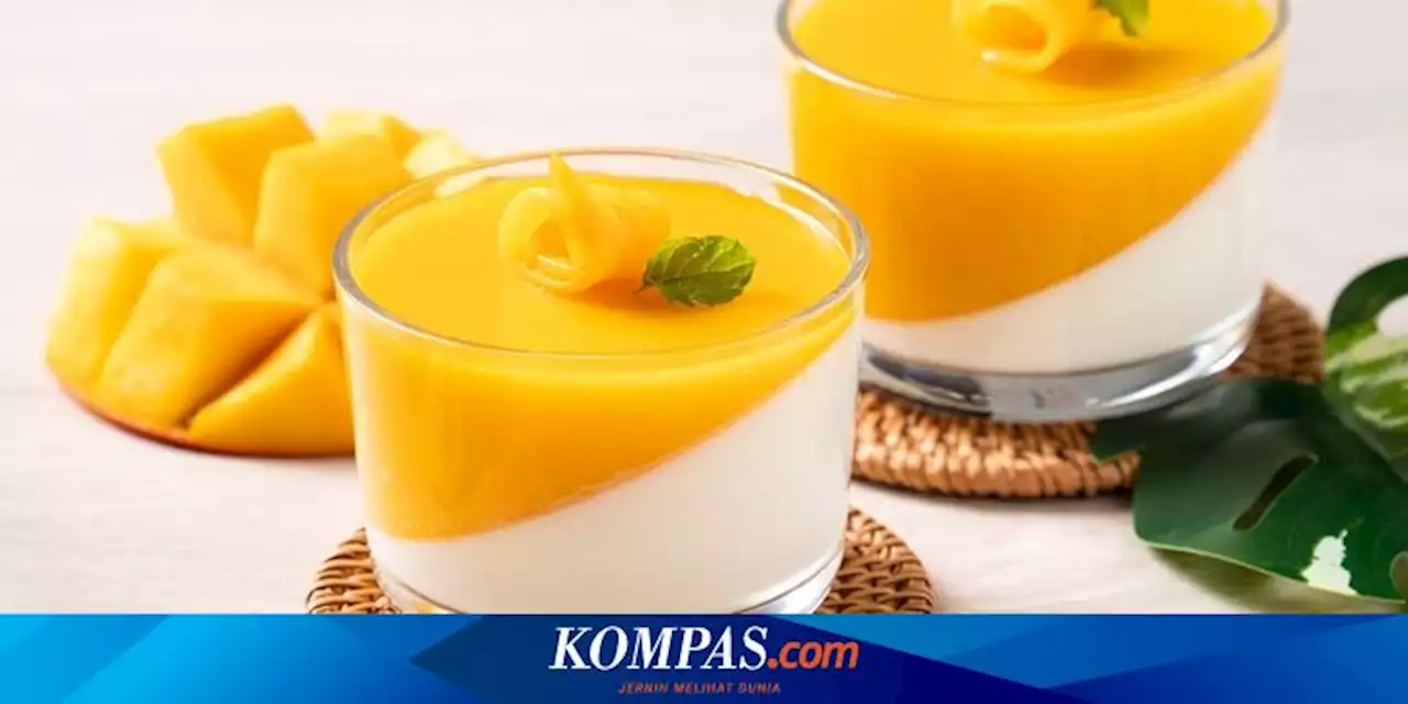 Resep Puding Mangga Simpel Cuma Bahan Di Minimarket