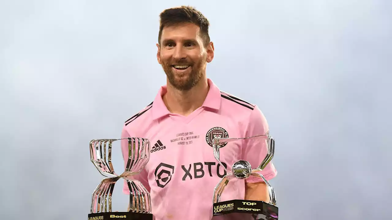 Inter Miami Lionel Messi Remporte Son Premier Troph E Aux Etats Unis