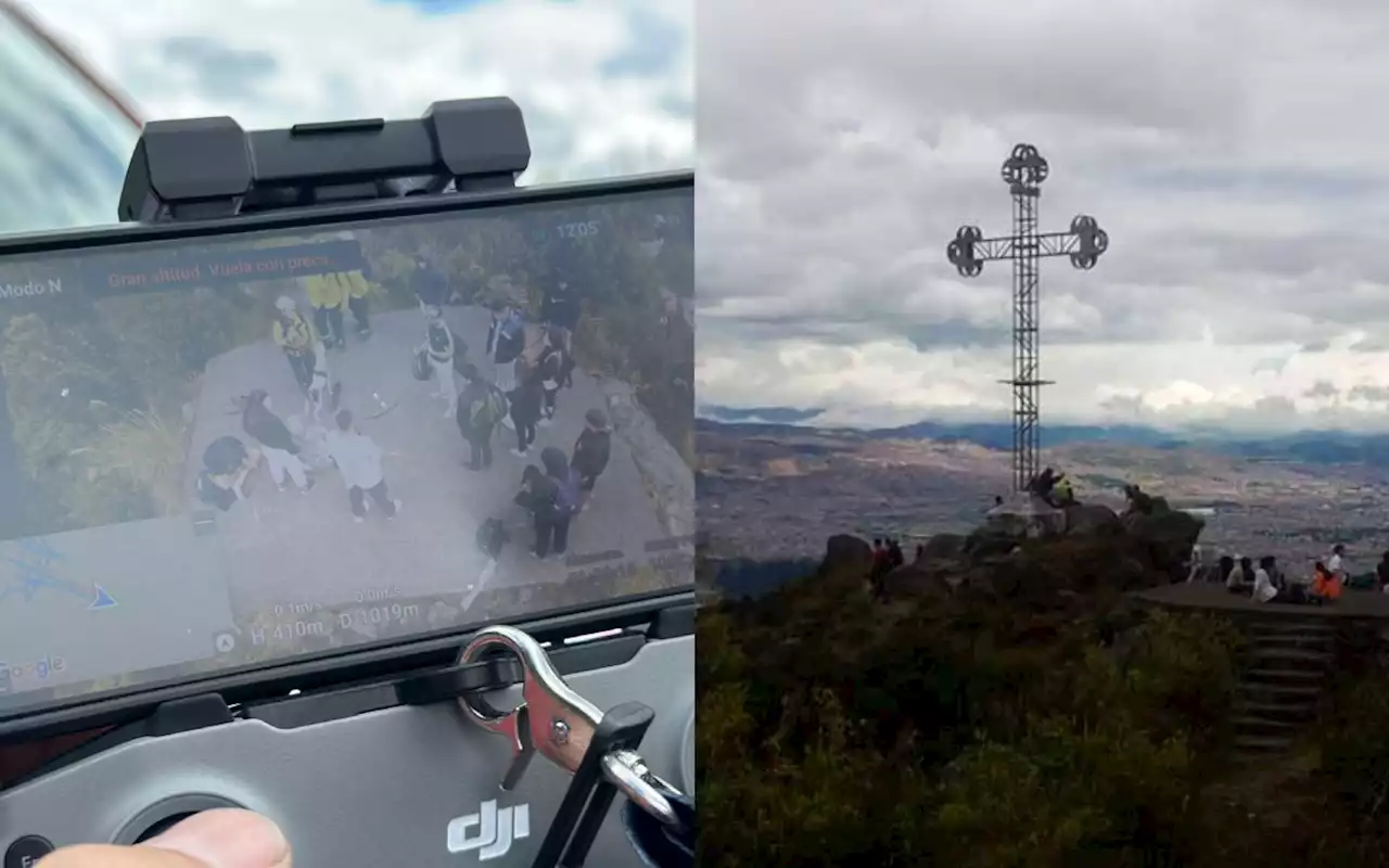 Atenci N Persona Cae Al Vac O En El Cerro De La Cruz De Bogot Para