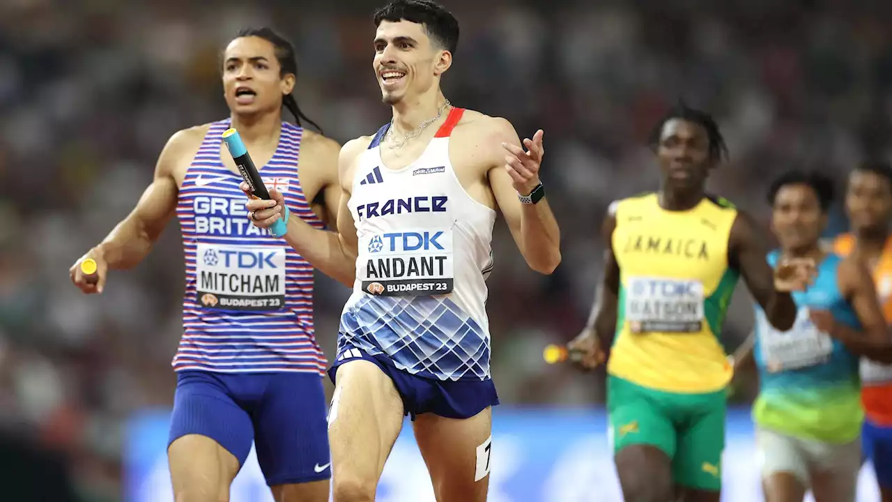 Mondiaux Enfin Une M Daille La France E Du Relais X M