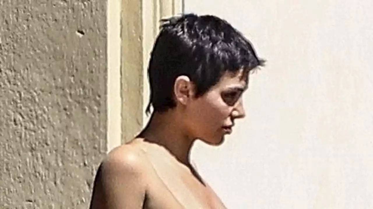 Kanye West S Wife Bianca Censori Stuns In A Very Racy Nude Catsuit